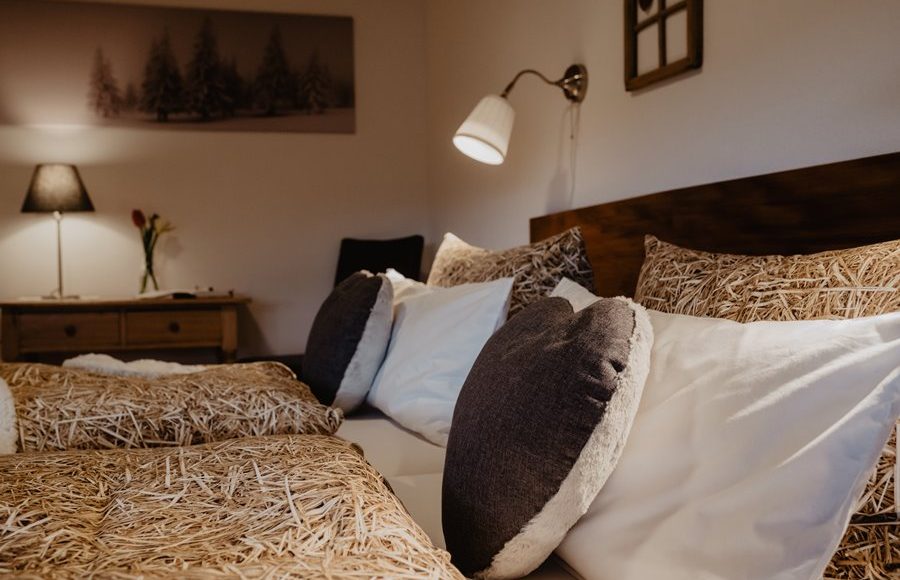 gemuetliches-schlafzimmer-mit-schreibtisch-Ferienwohnung-im-Heustock-Griesbachhof-Schwarzwald gemuetliches-schlafzimmer-mit-schreibtisch-Ferienwohnung-im-Heustock-Griesbachhof-Schwarzwald