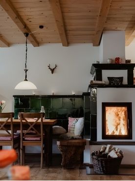 Willkommen Trailer Box: Die luxuriöse Ferienwohnung mit Kachelofen